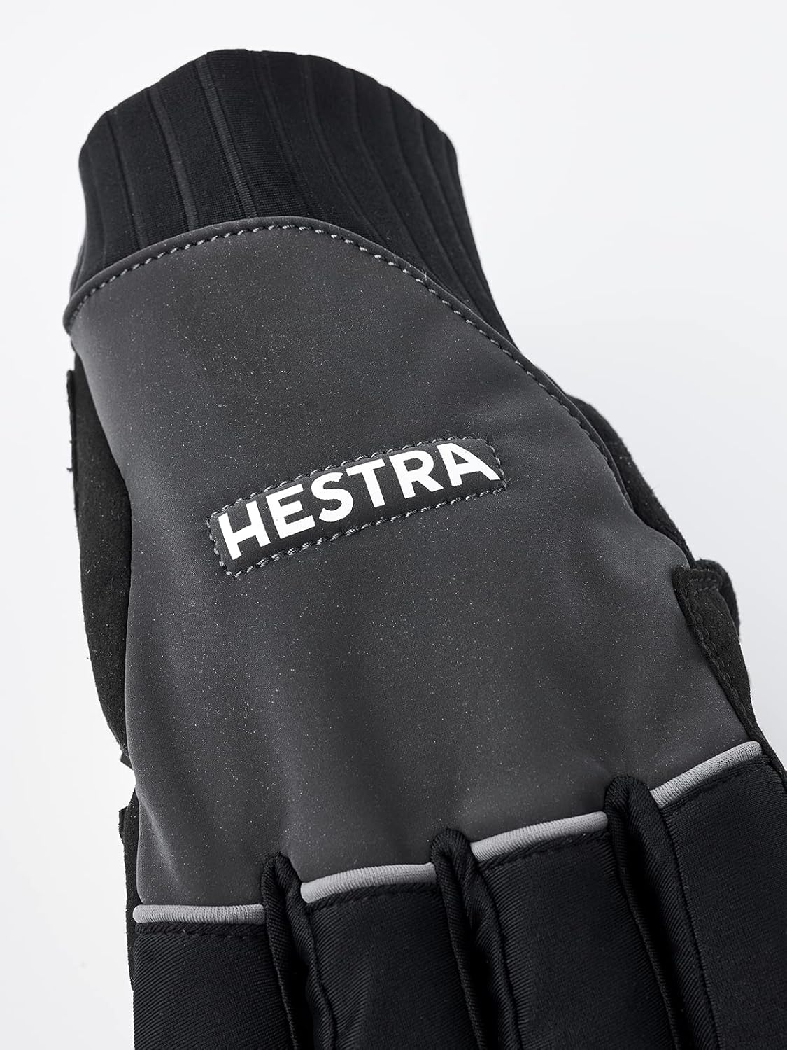 Hestra Unisex Bike Reflective Long Full 5-Finger Glove I Windrproof, Everyday Cycle & Mountain Biking Gloves