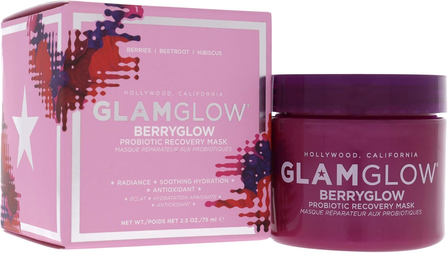 GLAMGLOW Berryglow Probiotic Recovery Mask 75ml GG069 - Image 4