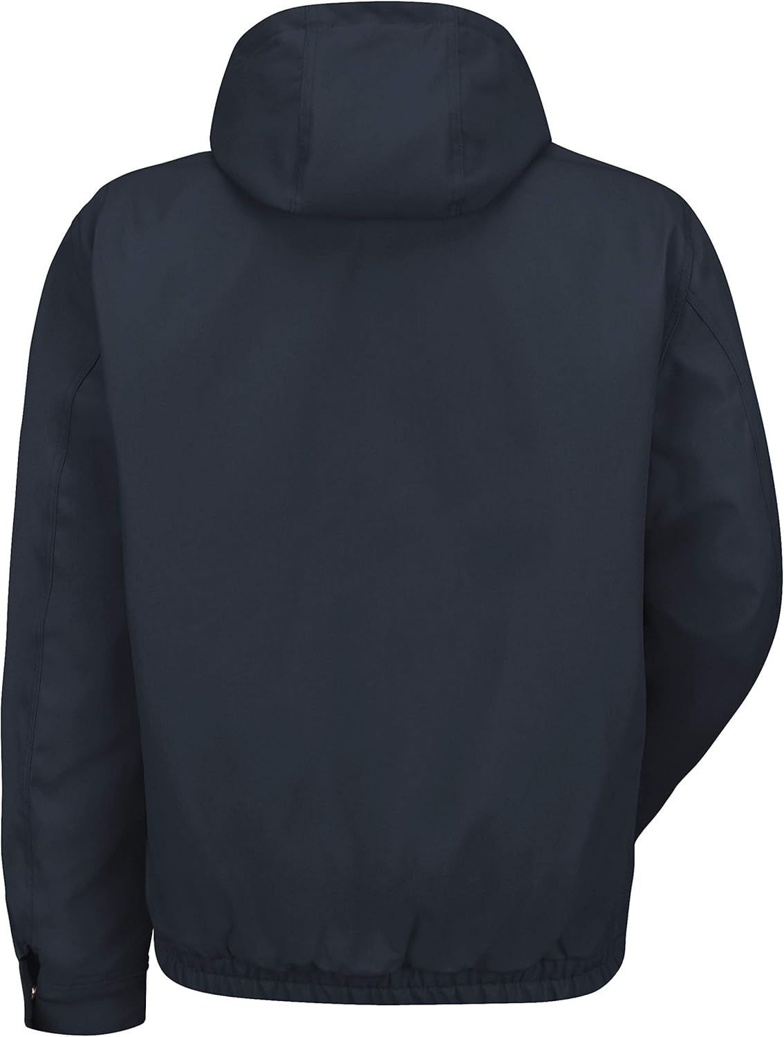 Red Kap Men's Blended Duck Zip Front Hooded Jacket - Image 2