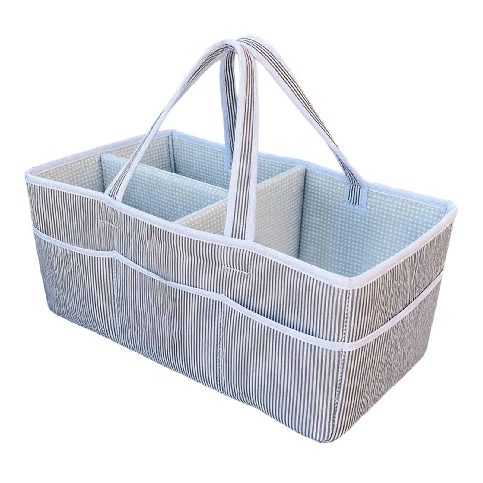 Panier de rangement pour couches idéal pour les déplacements en voiture