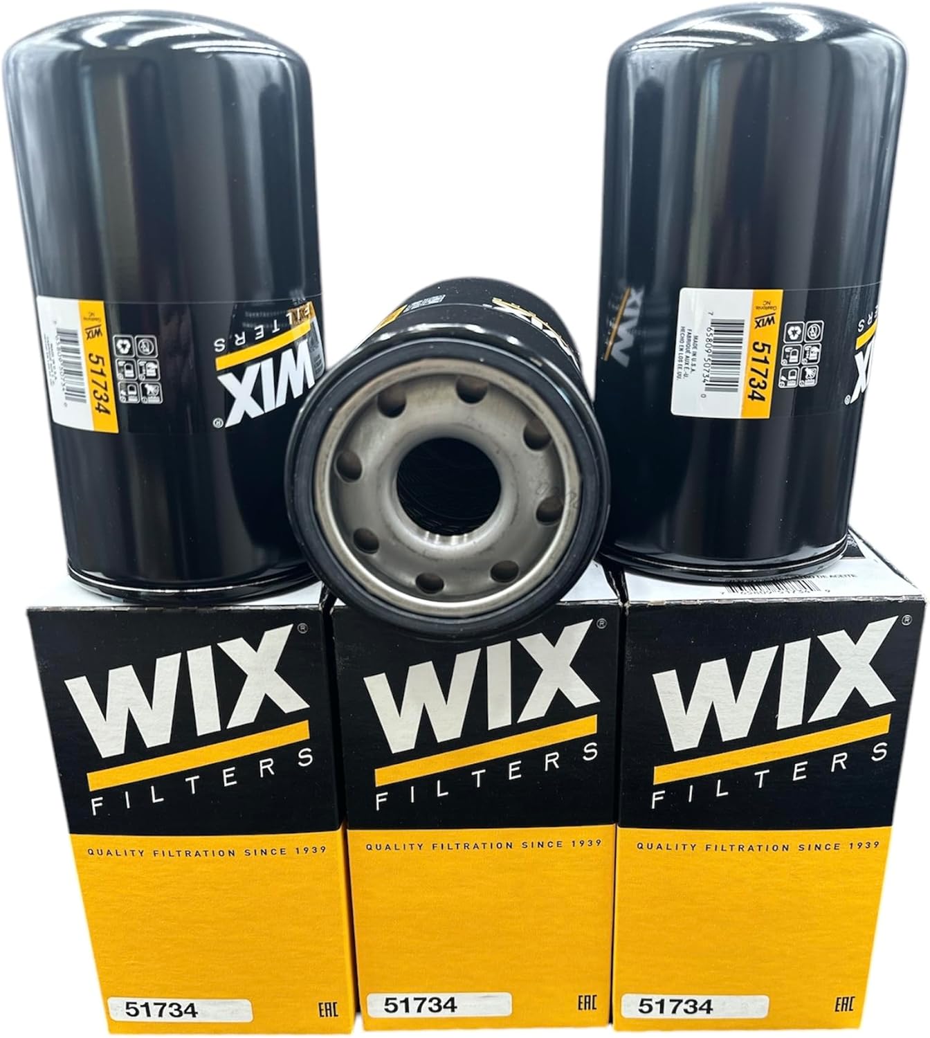 51734 Spin-On Lube Filter Replaces Ford FL-1995, FL-1995A (PACK OF 3)