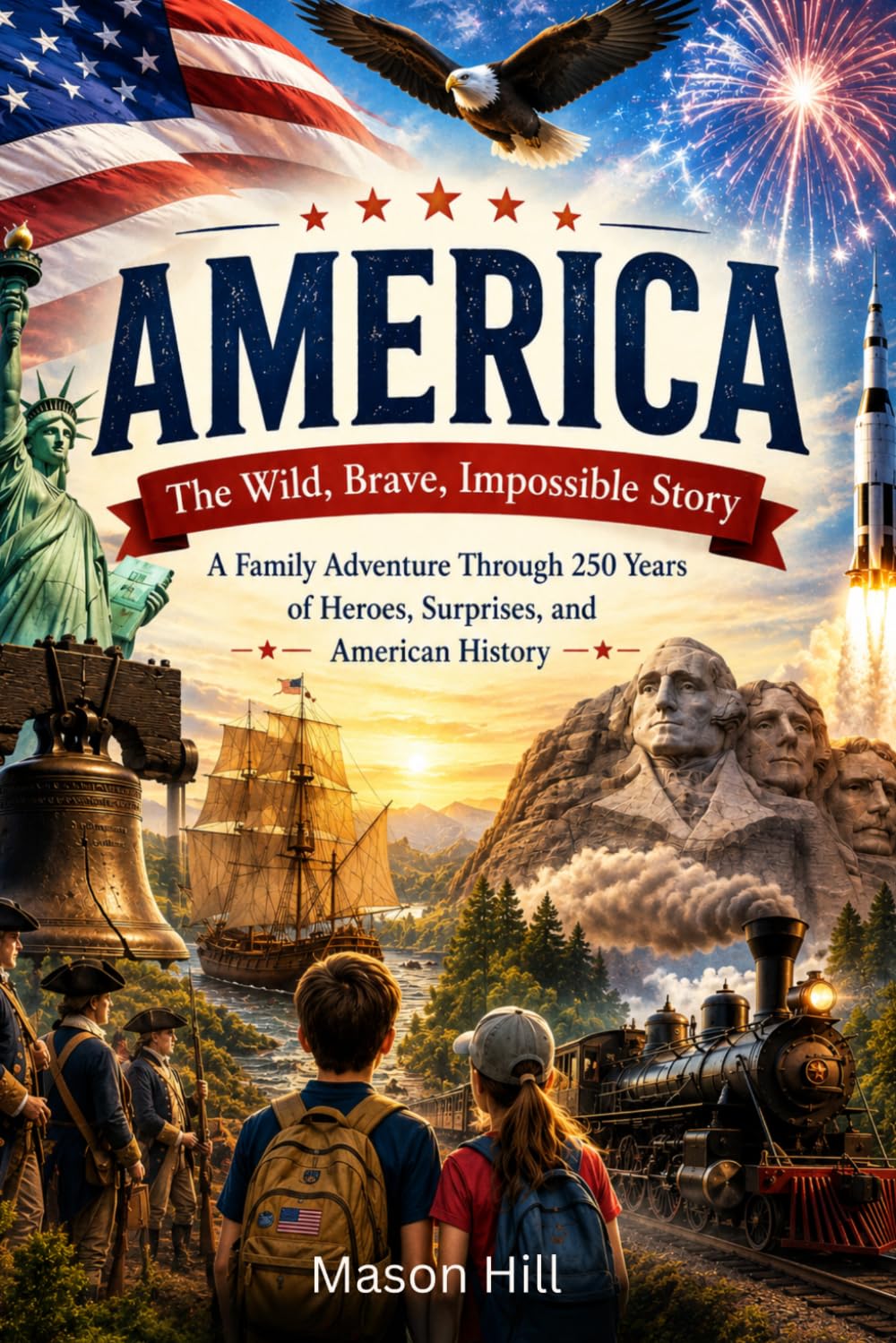 America: The Wild, Brave, Impossible Story: A Family Adventure Through 250 Years of Heroes, Surprises, and American History