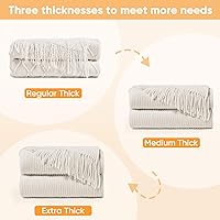 Vista 99 de inhand Knitted Throw Blankets for Couch and Bed, Soft Cozy Knit Blanket with Tassel, Black Lightweight Decorative Blankets and Throws, Farmhouse