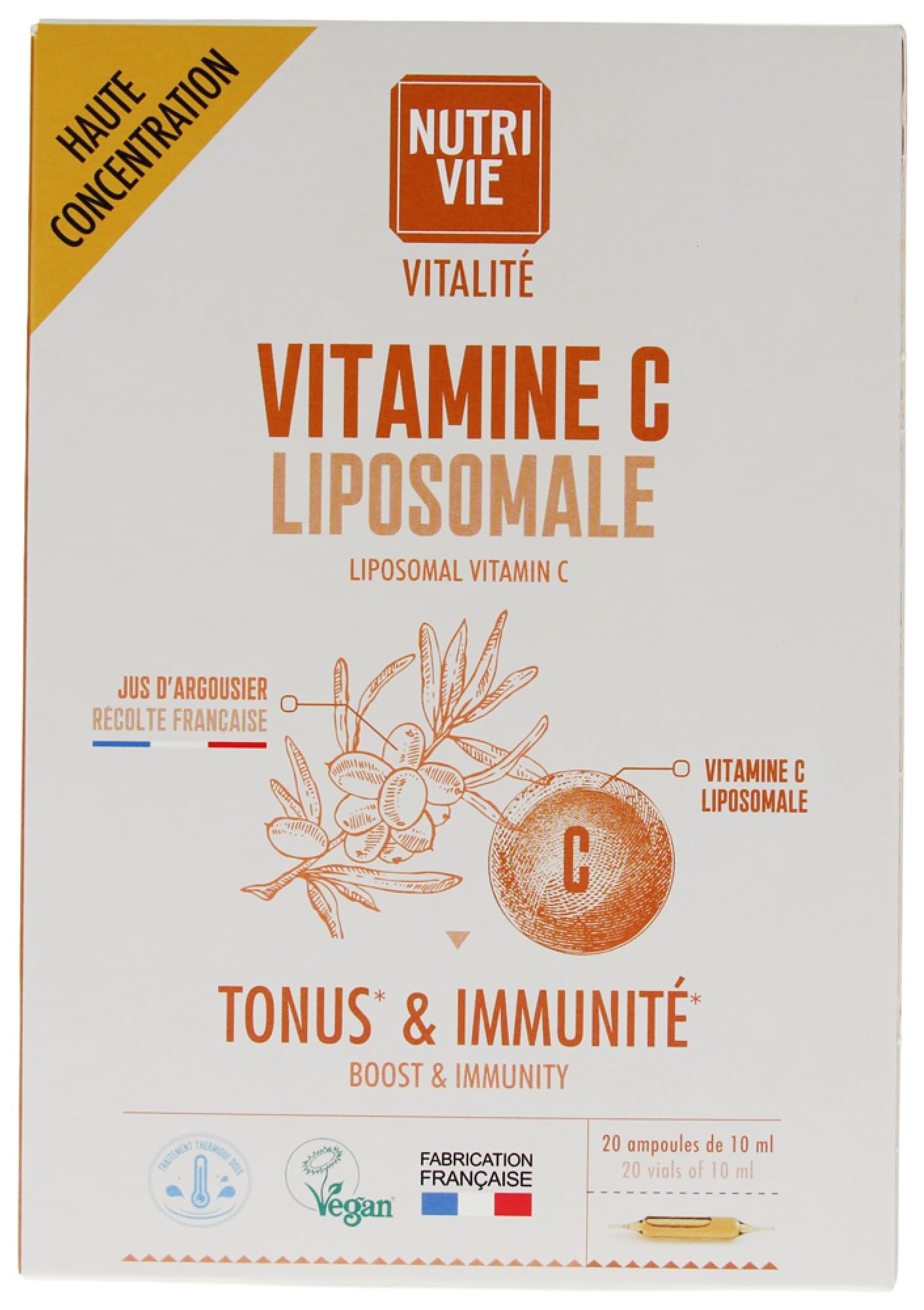 Nutrivie Vitamine C Liposomale 20 phials