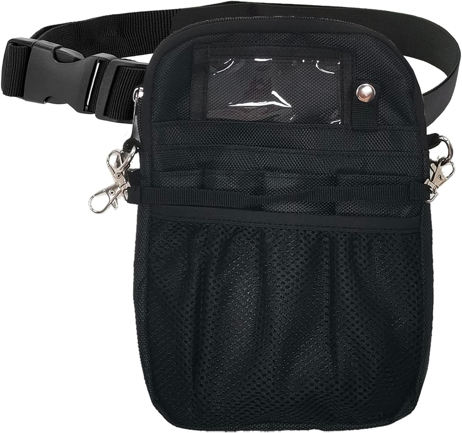 Ingkee Nursing Fanny Pack with Stethoscope Holder, Nurse Tool Belt Pouch, Multipockets for Tape