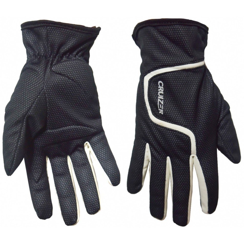 CRUIZER - Guantes para bicicleta MTB Windtex de invierno de micropolar cálido con inserciones de gel (M)