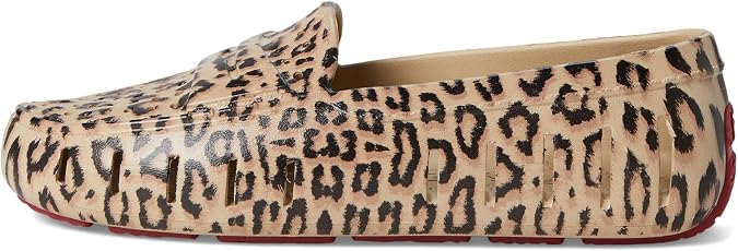 Floafers Womens Animal Print Posh Driver