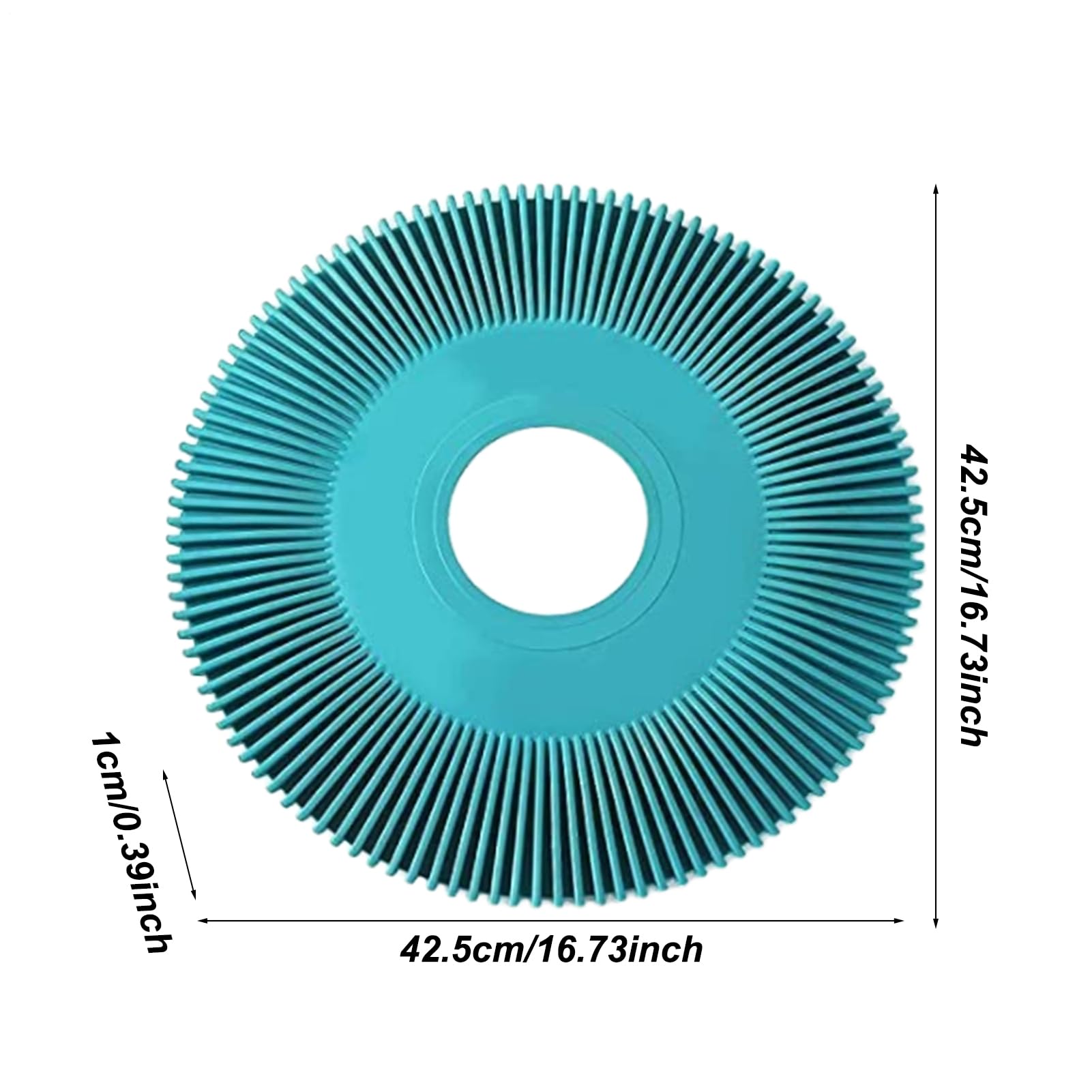 Sello de vacío Plisado para Limpiador de Piscinas, reemplazo de Sello Plisado, Anillo Plisado con Sello de Goma Plegable Estable, Sello de vacío de Repuesto para Limpiador de Piscinas,