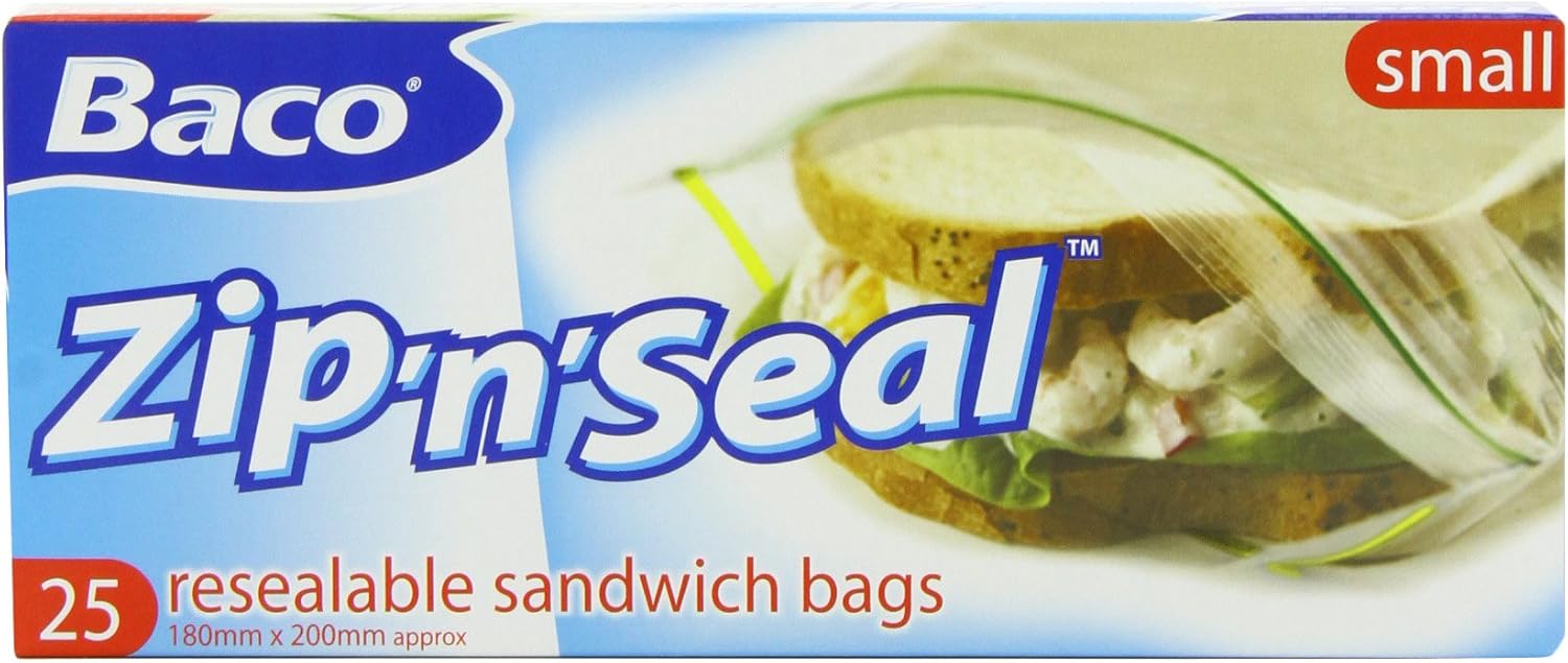 Baco Small Seal Food 25 Bags (Pack of 9, Total 225 Bags ) packaging may