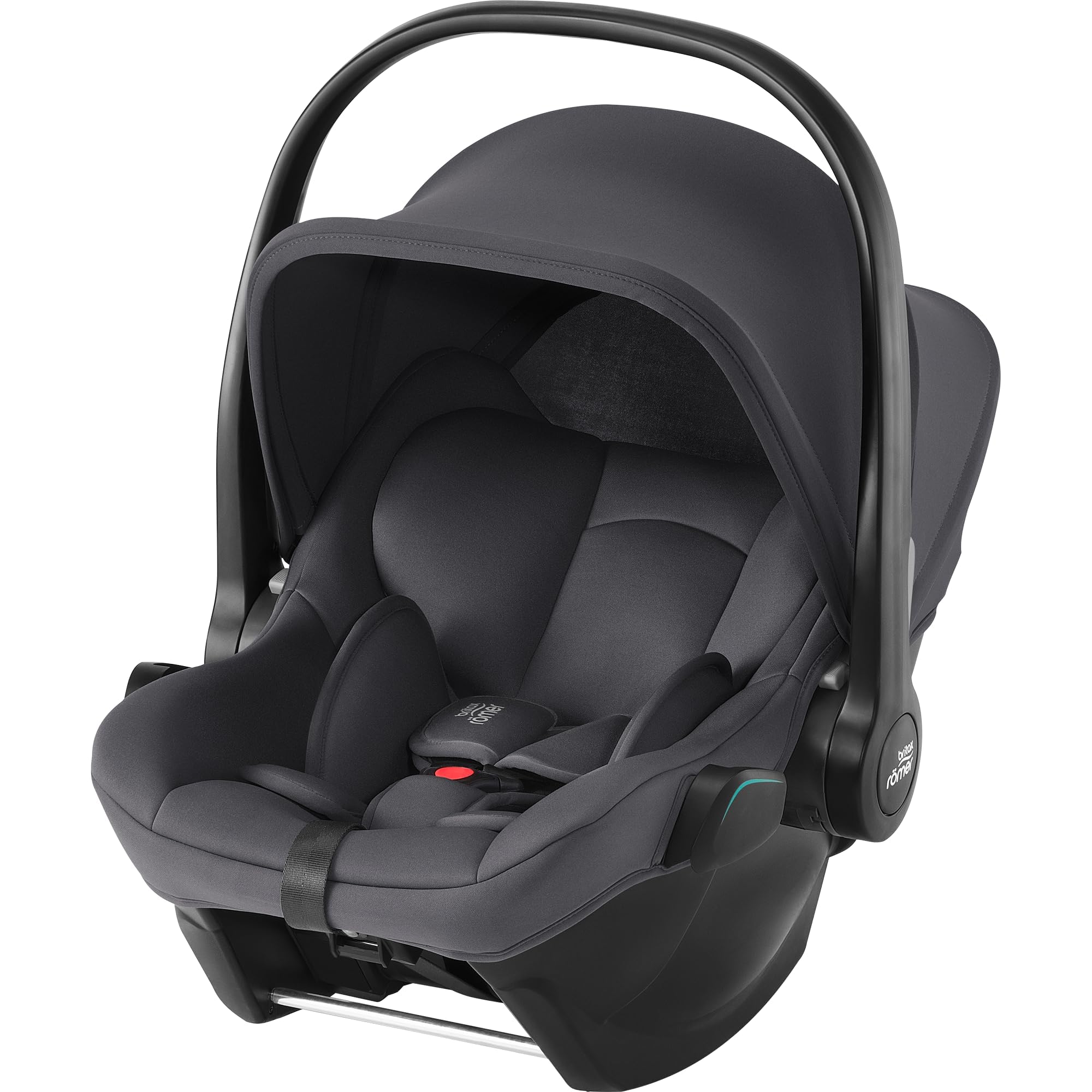 BRITAX RÖMER nosidełko BABY-SAFE CORE, fotelik samochodowy dla niemowląt od urodzenia do 83 cm (15 miesięcy), Midnight Grey