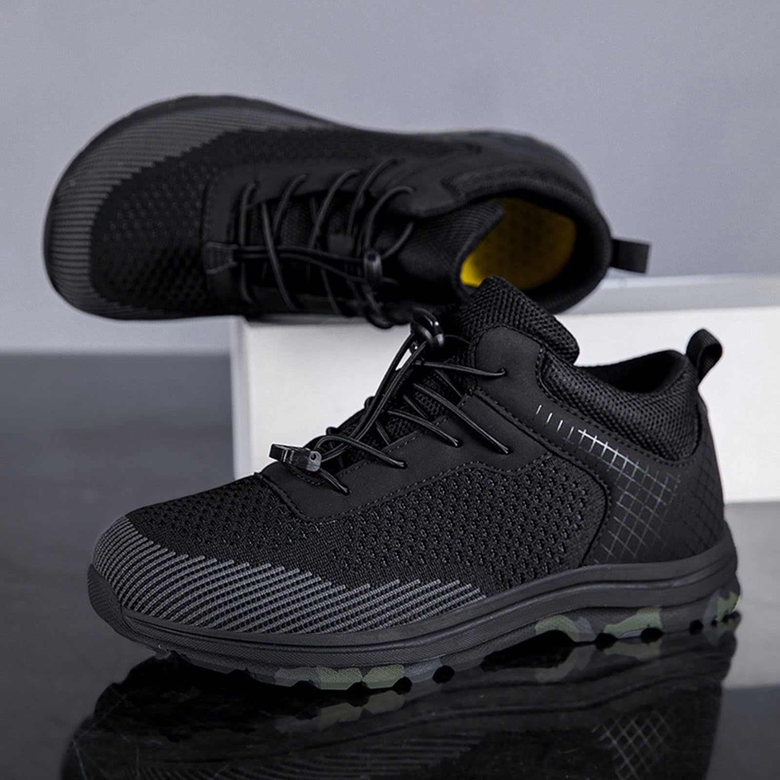 Zapatillas deportivas de malla para hombre, zapatillas ortopédicas