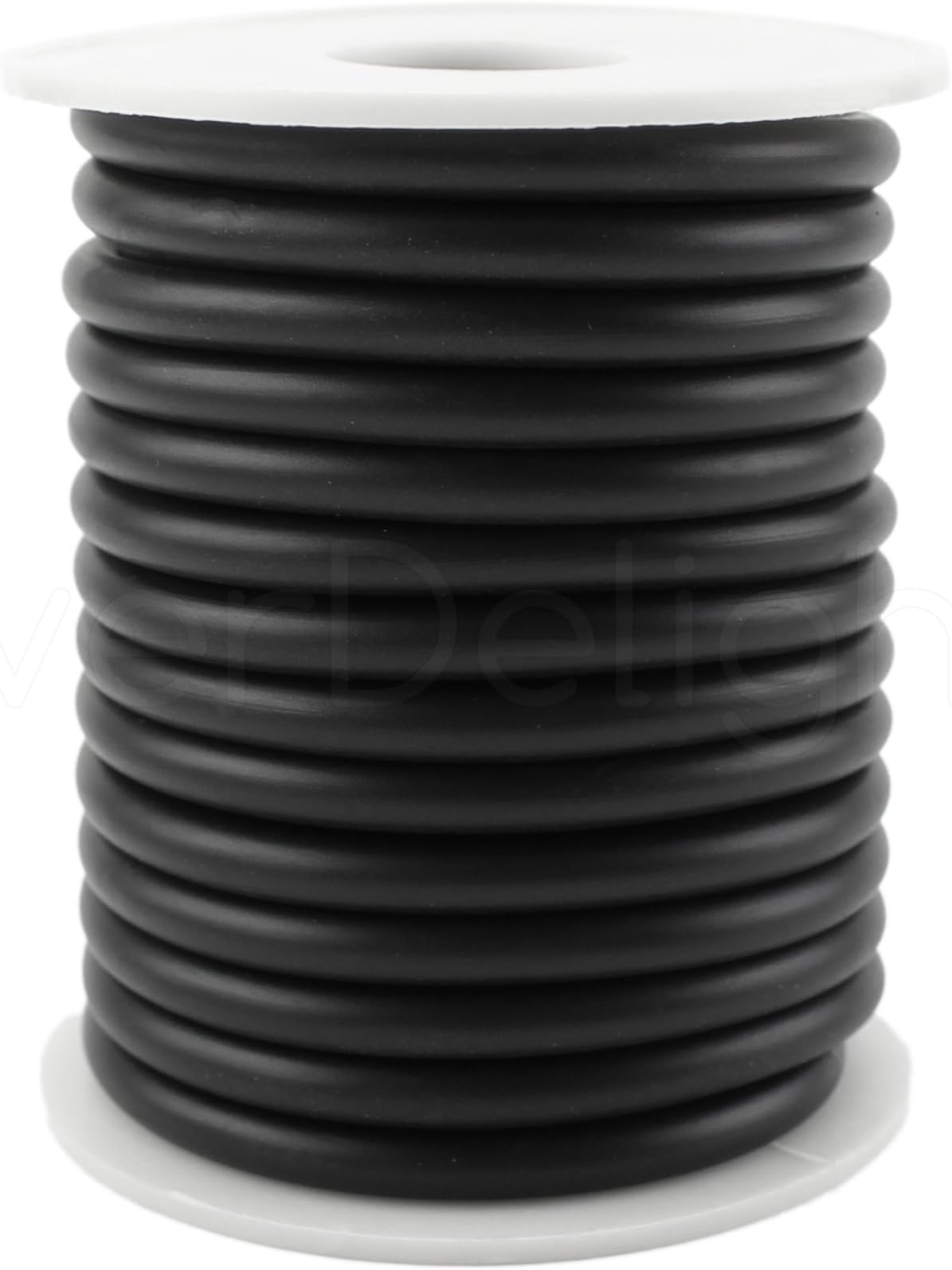 Amazon.com: CleverDelights Black Solid Rubber Cord - 30 Feet - 5mm (3/ ...