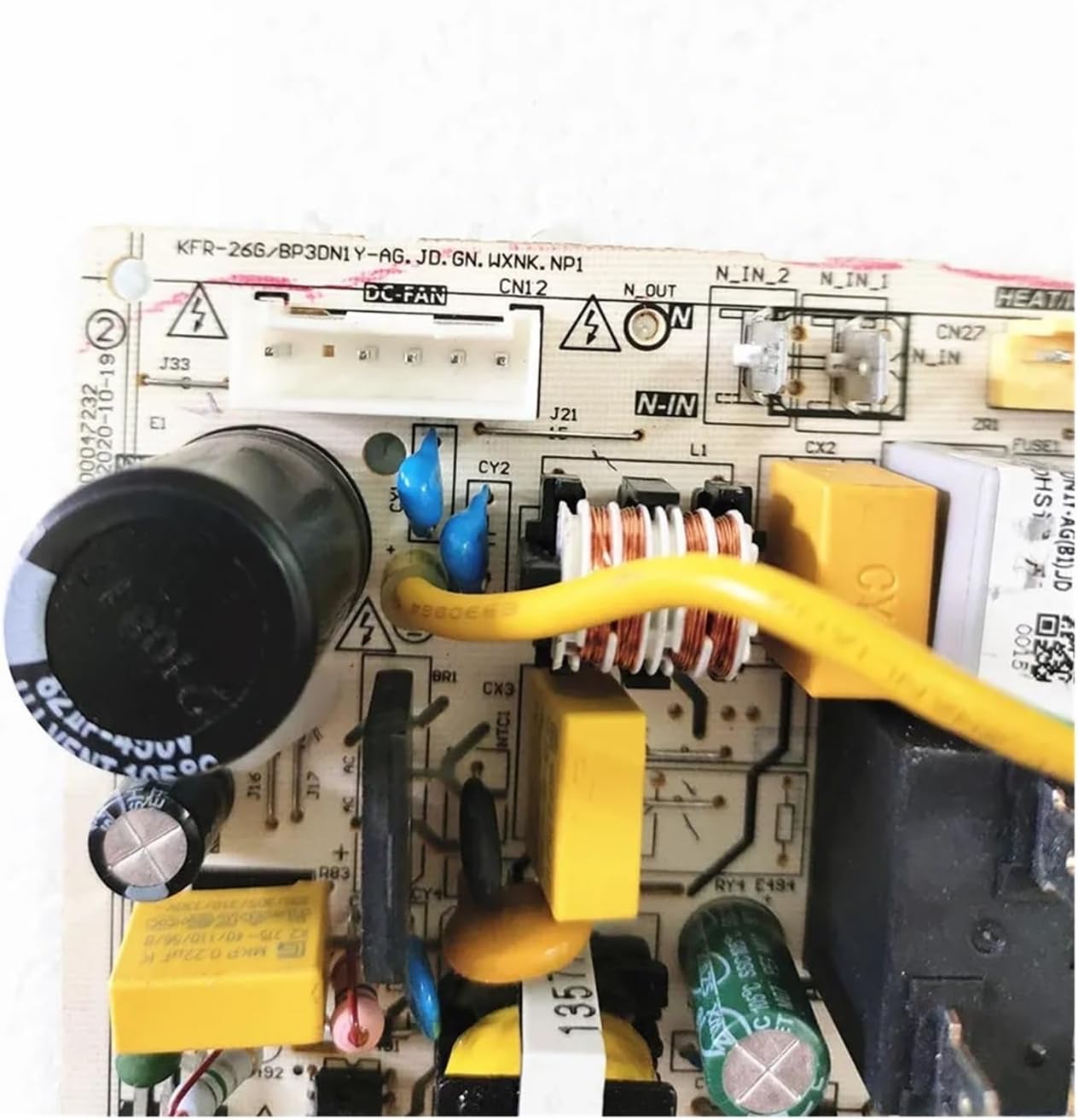 Air conditioning motherboard， KFR-26G/BP3DN1Y-AG.JD.GN.WXNK.NP1 17122000051724 US-KF32G/BP3DN1Y-AG(B1) JD