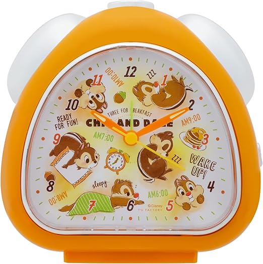 Amazon Co Jp ティーズファクトリー T S Factory 目覚まし時計 ディズニー チップ デール おむすびクロック アナログ 静音 連続秒針 オレンジ Dn cd ホーム キッチン Amazon Co Jp ティーズファクトリー T S Factory 目覚まし時計 ディズニー チップ デール おむすびクロック アナログ 静音 連続秒針 オレンジ Dn cd ホーム キッチン