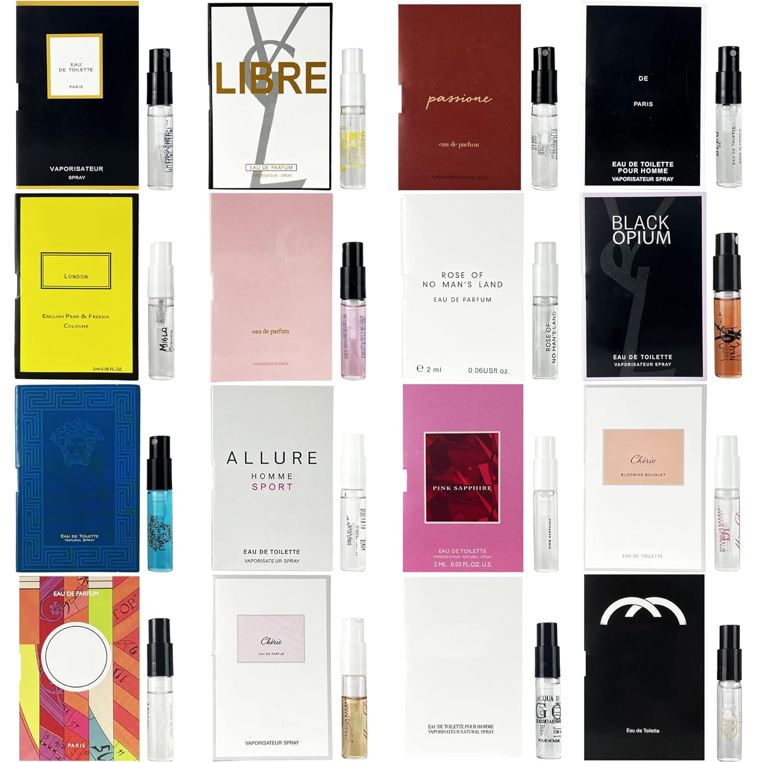 CLoxks Designer Fragrance Samples, Fragrance Sampler Gift