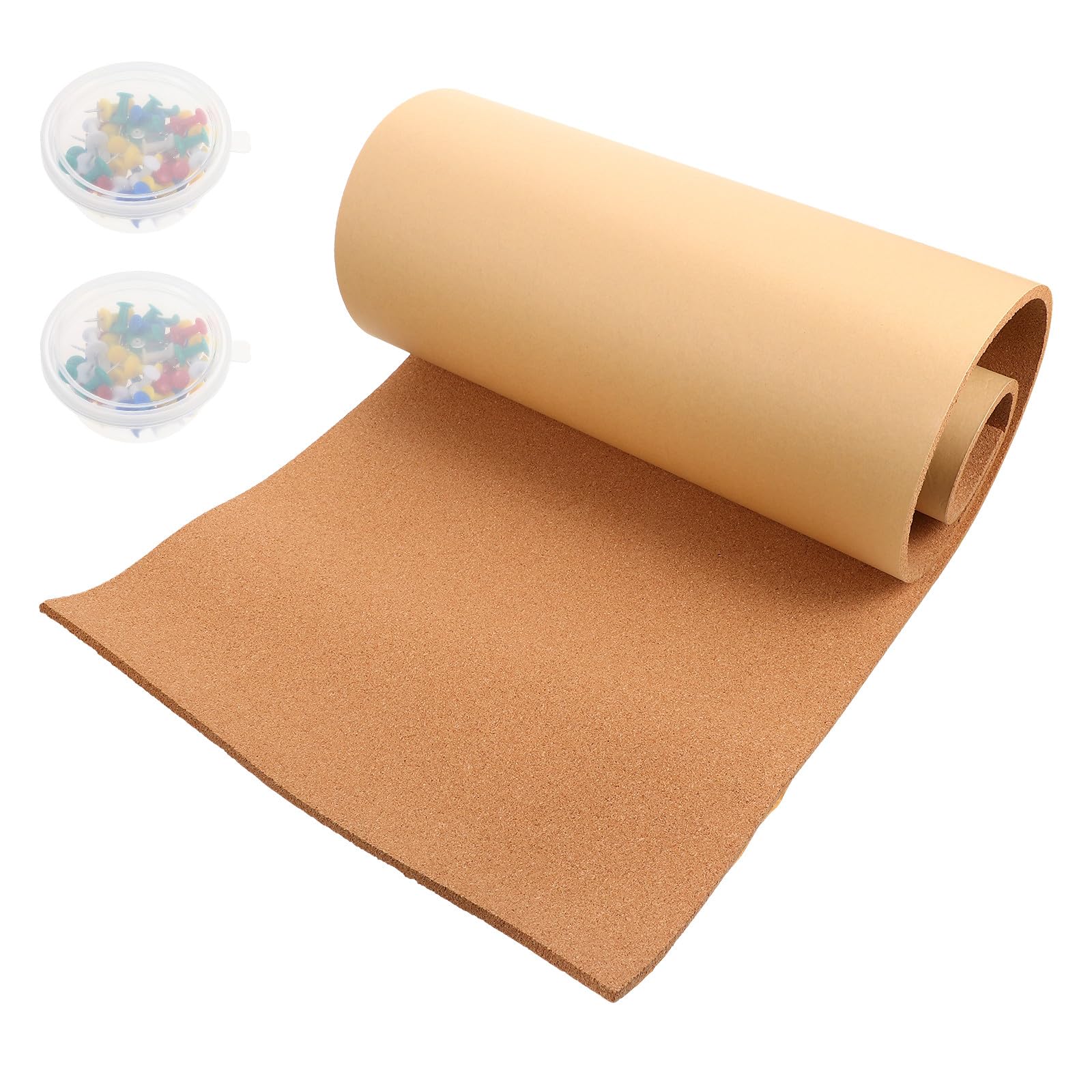 OSALADI Tablero Material Plástico Práctico y Multifuncional y de Corcho Autoadhesivo Rectangular para Mensajes y para Adecuado para Oficina y Hogar Oficina Hogar