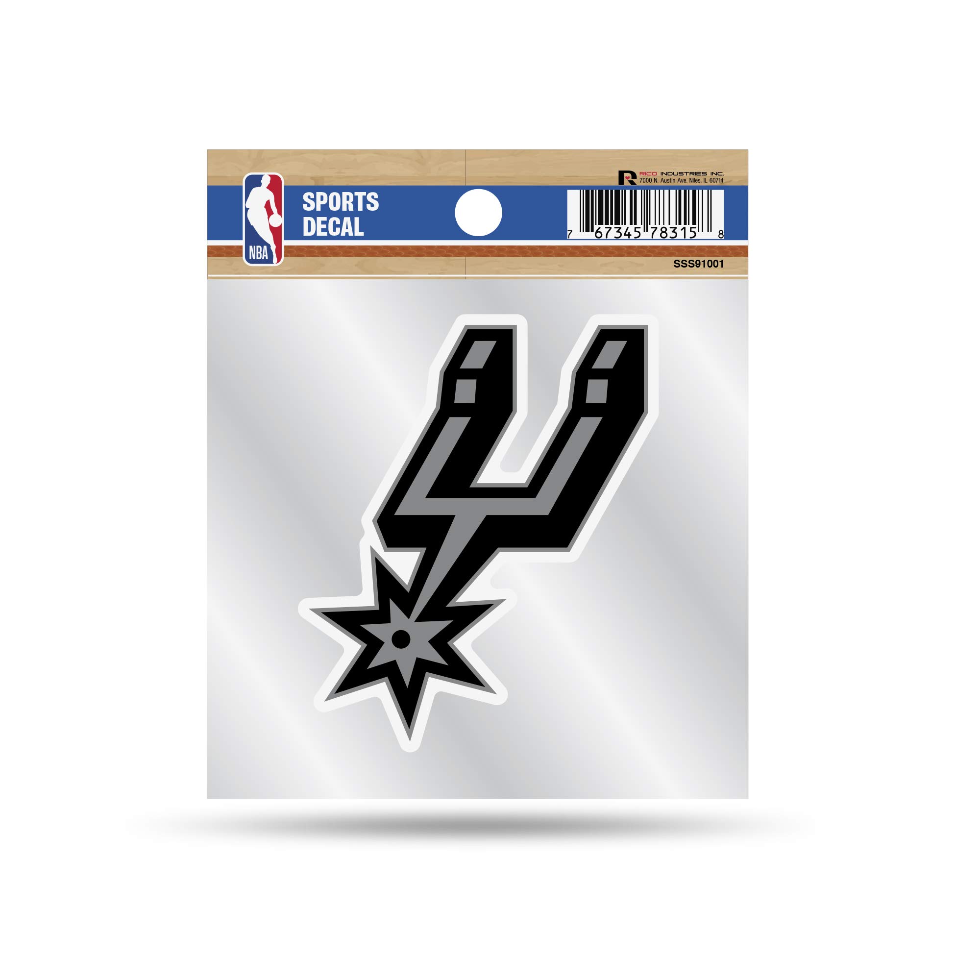 Rico Industries NBA Teams 4" x 4" Sports Decal