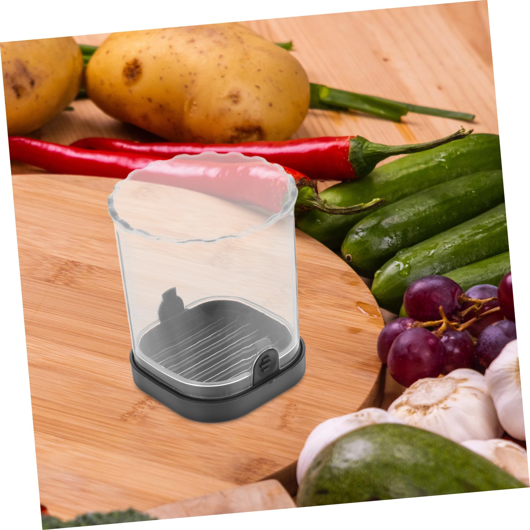 TOPBATHY 4piezas Cortadora Multifuncional De Inoxidable Rebanador De Huevos y Herramienta Portátil Para Cortar Frutas y Ensaladas