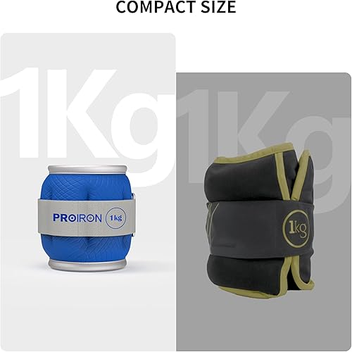 Miniatura 5 de PROIRON Ankle Weights for Women, Leg Weights for Men, Ankle and Wrist Weights 2468LBSReflective Arm Weights for JoggingGymnasticsAerobics