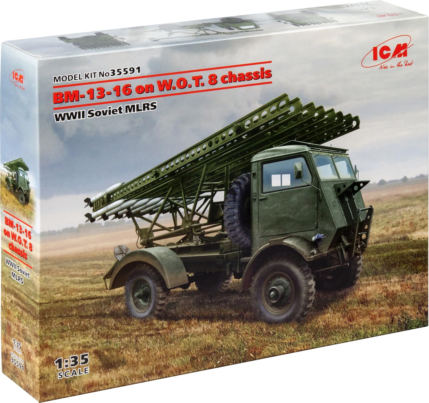 ICM 1:35 - BM-13-16 on on W.O.T. 8 chassis