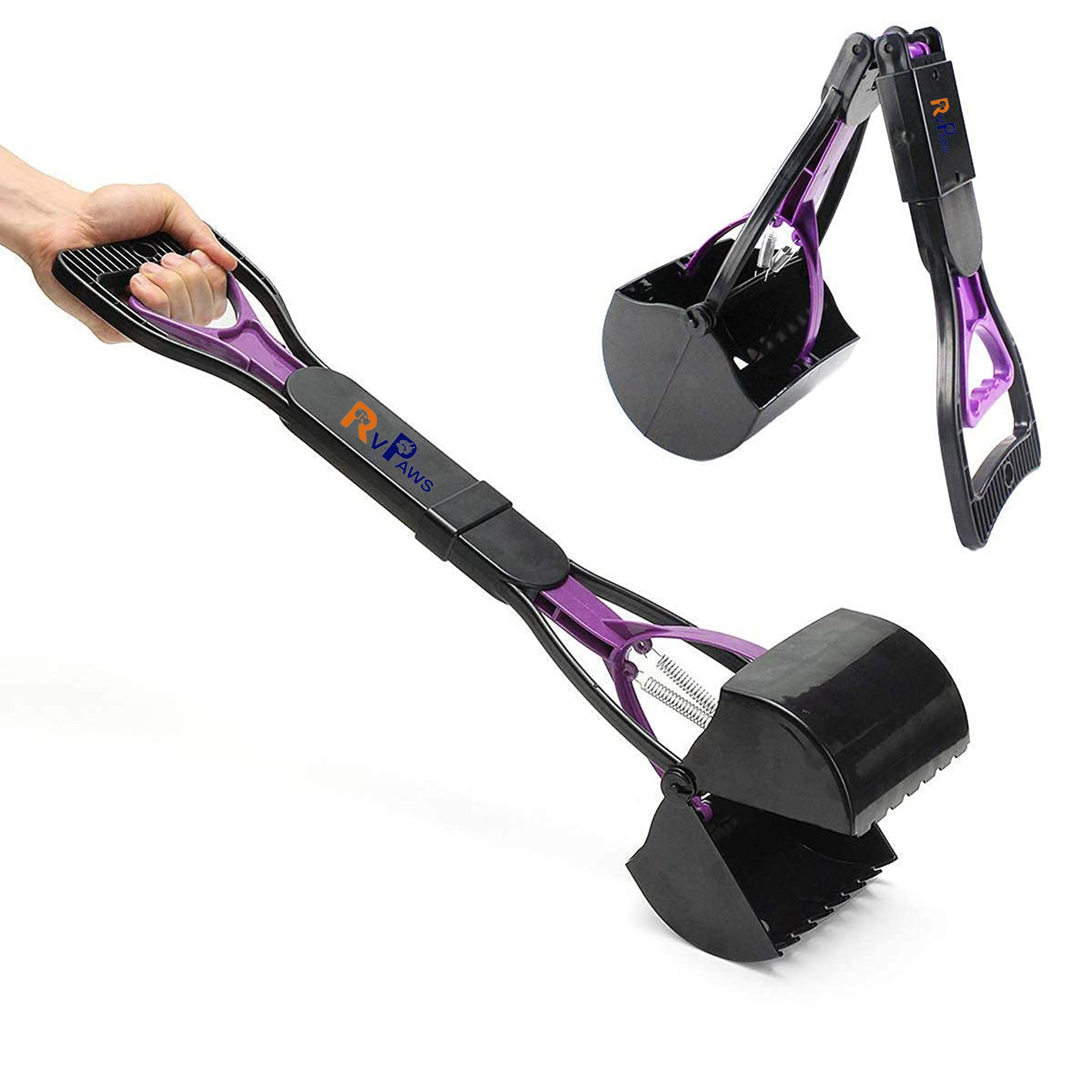 RvPaws Dog Poop Scooper, Pet Waste Potty Picker, Large - Color May Vary (B09TFHJ5QS) Amazon Price History, Amazon Price Tracker