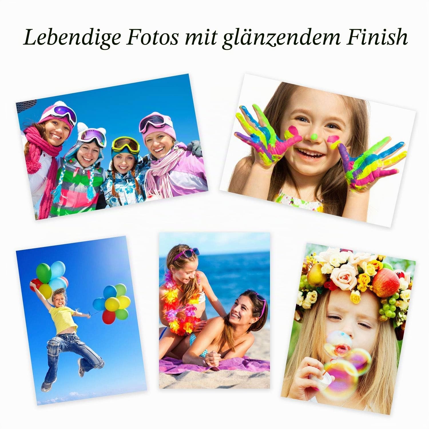 Koala Fotopapier für Tintenstrahldrucker, Doppelseitig, Glänzend, A3, 240 g/m², 100 Blatt. Geeignet zum Drucken von Fotos, Zertifikaten, Broschüren, Flyern, Faltblättern, Grußkarten, Kalendern, Kunst