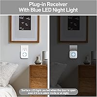 Vista 8 de Satisure Timbre inalámbrico para timbre de puerta Google Nest (con cable, 2ª generación y 3ª generación) Extensor de timbre con receptor se conecta