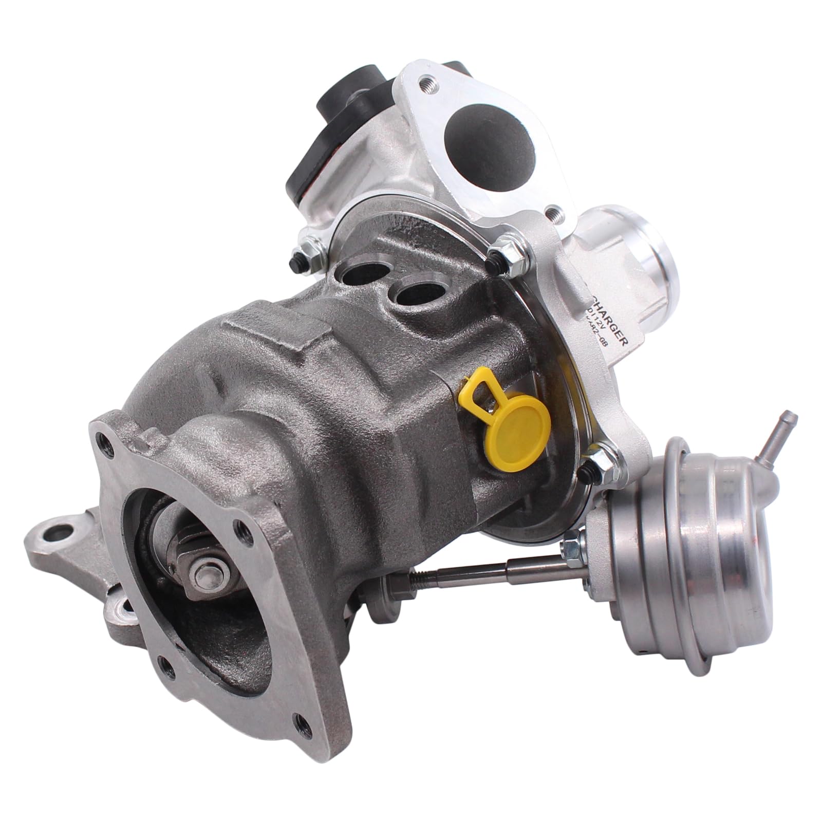 Turbolader Abgasturbolader Turbo Lader Aufladung mit Dichtungen für Fiesta MK7 Fiesta MK6 Focus MK3 Tourneo Connect Tourneo Courier Transit Connect Transit Courier B Max Grand C-Max cmax 1.0 EcoBoost