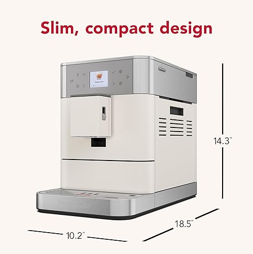 Miniatura 2 de KitchenAid Máquina de café espresso completamente automática KF6, KES8556PL, porcelana blanca