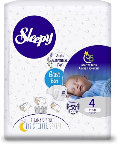 Sleepy Gece Külotu 4 Numara Maxi 30X5 Adet