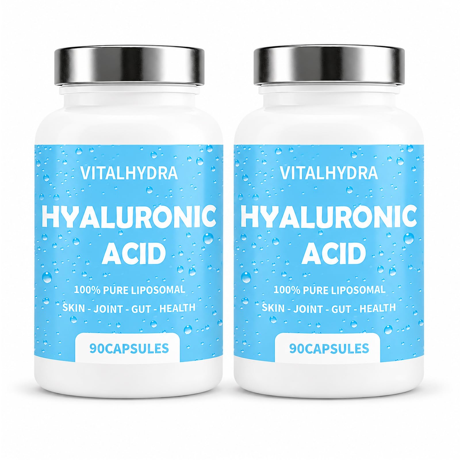 Hyaluronic Acid, Hyaluronic Acid Joint Supplements Capsules, Non-GMO and Gluten Free, 90 Capsules (1 PCS) — Amazon image 8