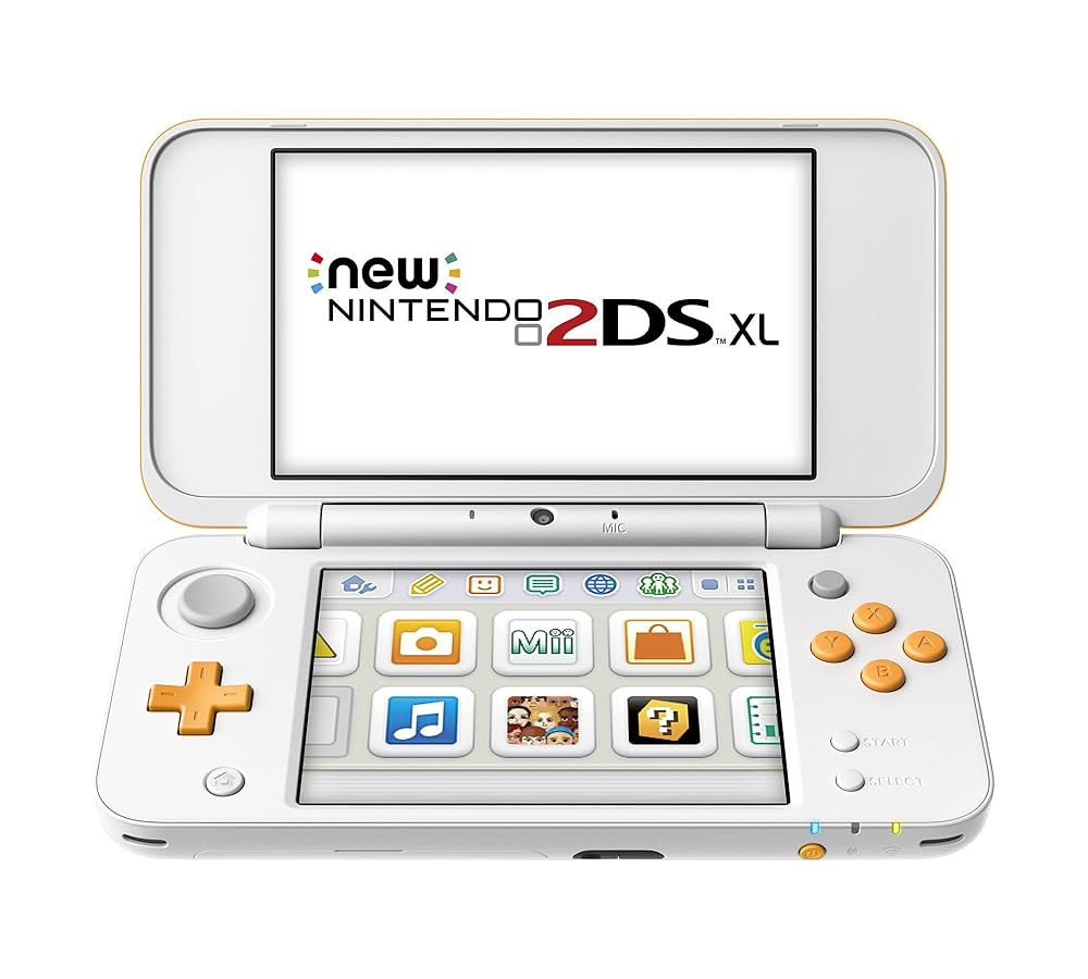 Amazon.com: Nintendo New 2DS XL - White + Orange (Renewed