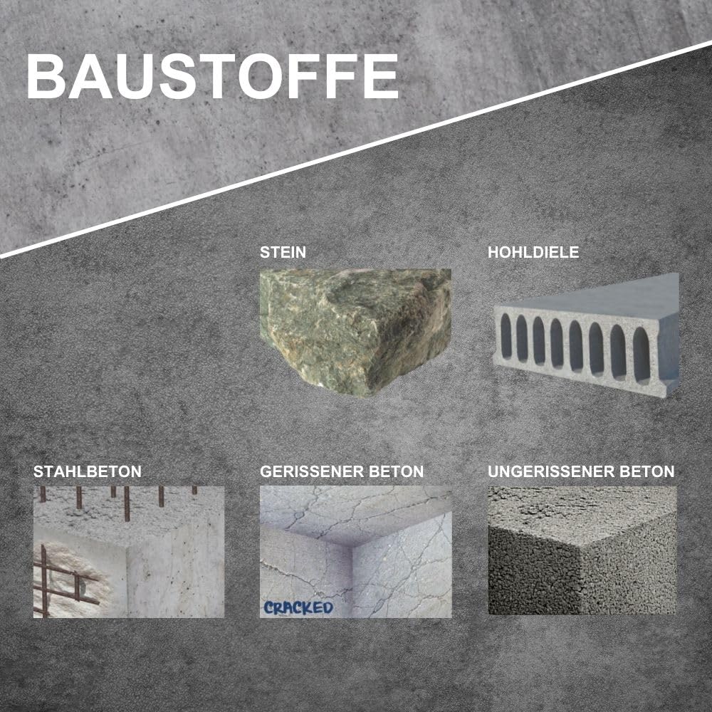 BATIFIX Betonschraube verzinkt Sechskantkopf Ø10 x 90, 25 Stück | Schraubanker aus verzinktem Stahl mit angepresster Scheibe, ETA Zulassung Option 1 für gerissenen und ungerissenen Beton