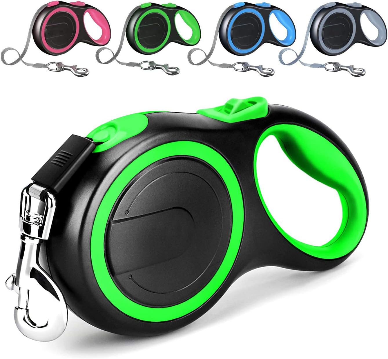 Extendable Dog Lead, TangleFree Retractable Dog Lead with AntiSlip