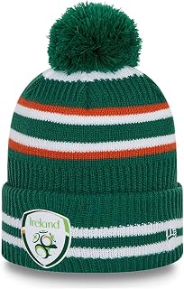 New Era - Football Association of Ireland Team Logo Sport Knit Beanie - Green Colour Green