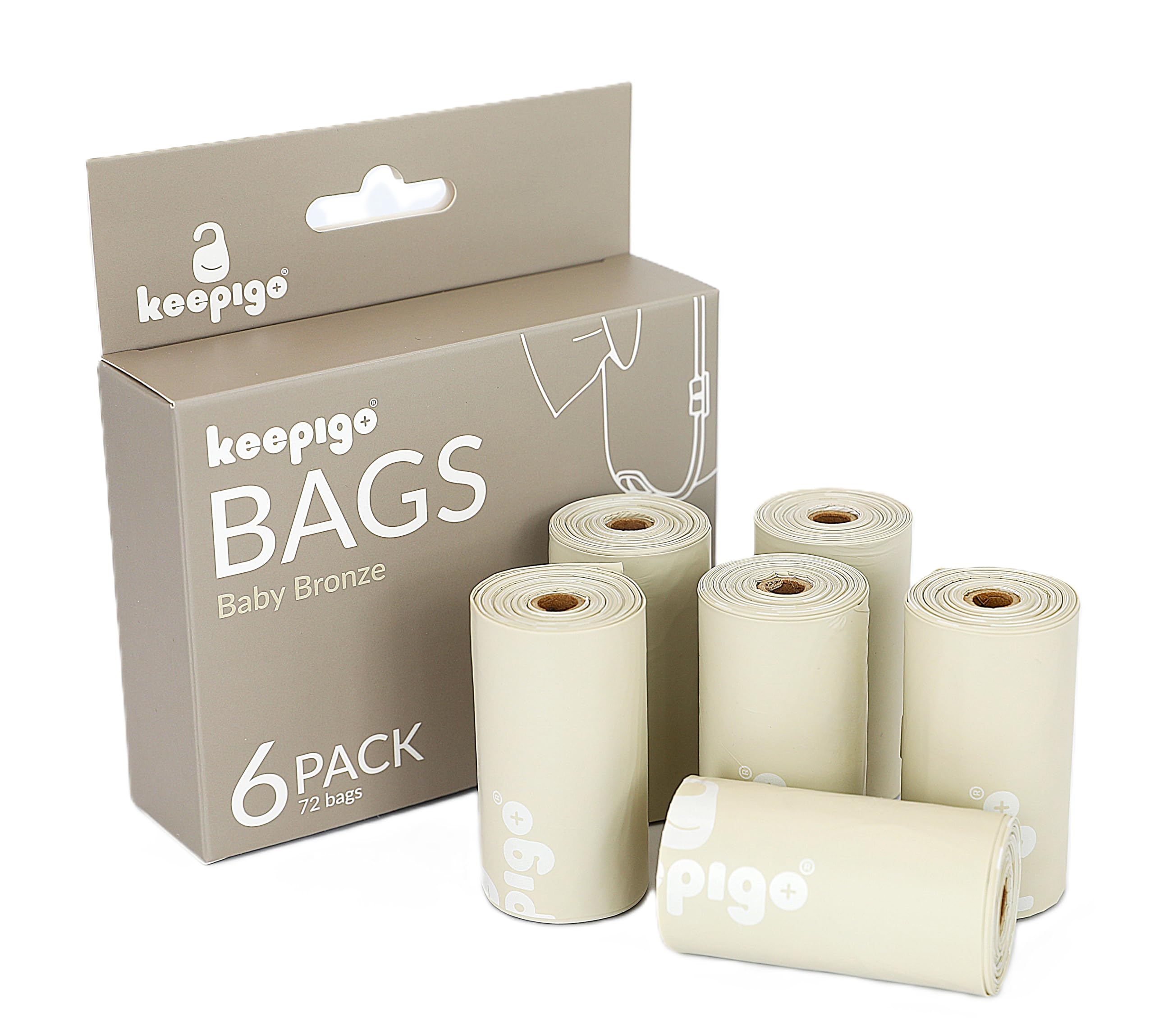 Amazon.com: Keepigo, Compostable Disposable Diaper Bags Refills