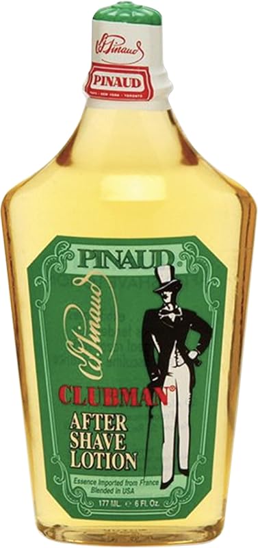 Loción para después del afeitado Pinaud, aroma clásico de barbería, 6 onzas líquidas
