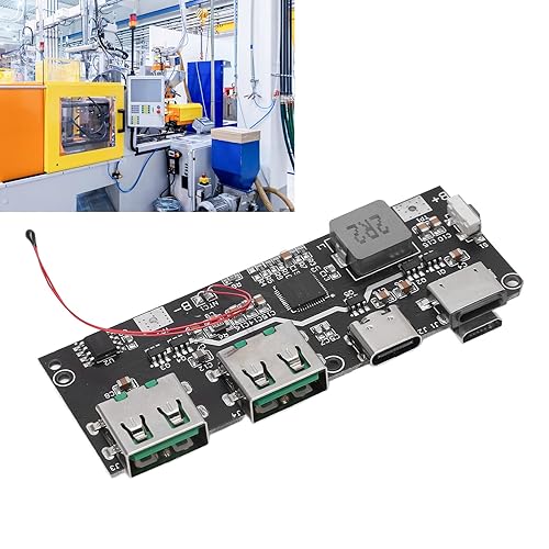 Miniatura 5 de Módulo de carga rápida USB dual tipo C transformador módulo de fuente de alimentación 5V 4.5A 22.5W Junta de carga rápida para componentes
