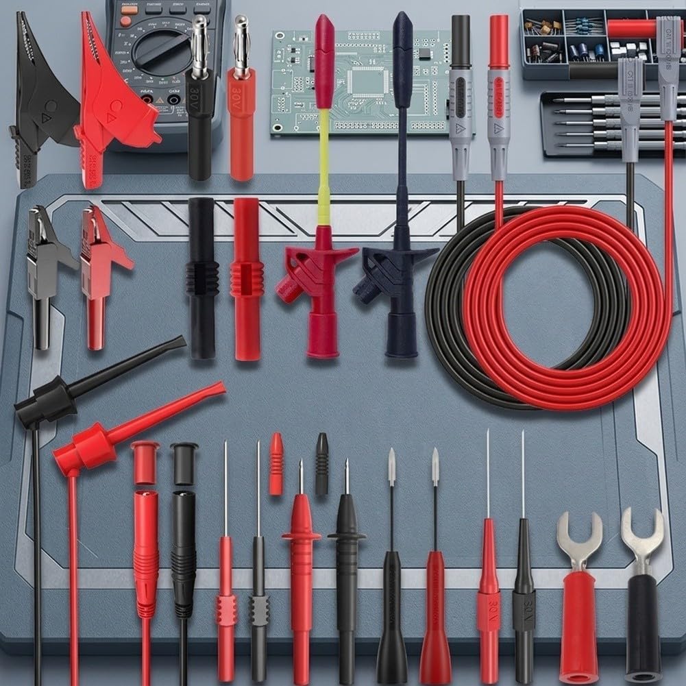 Kit Sondas Multímetro PVC Cobre para prueba Circuitos Kit Sondas