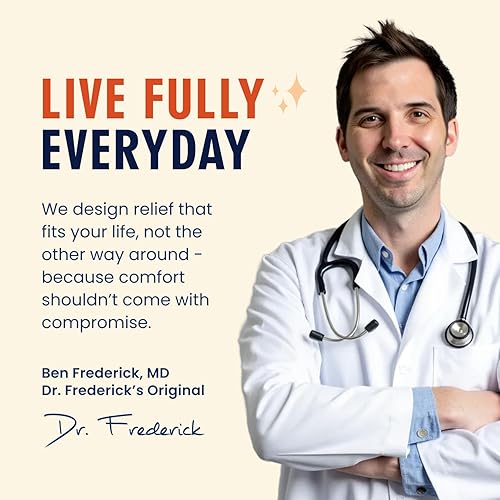 Miniatura 8 de Dr. Frederick's Original Fundas para dedos cómodas para todo el día, 4 unidades, con almohadillas metatarsianas para aliviar el dolor, diseño