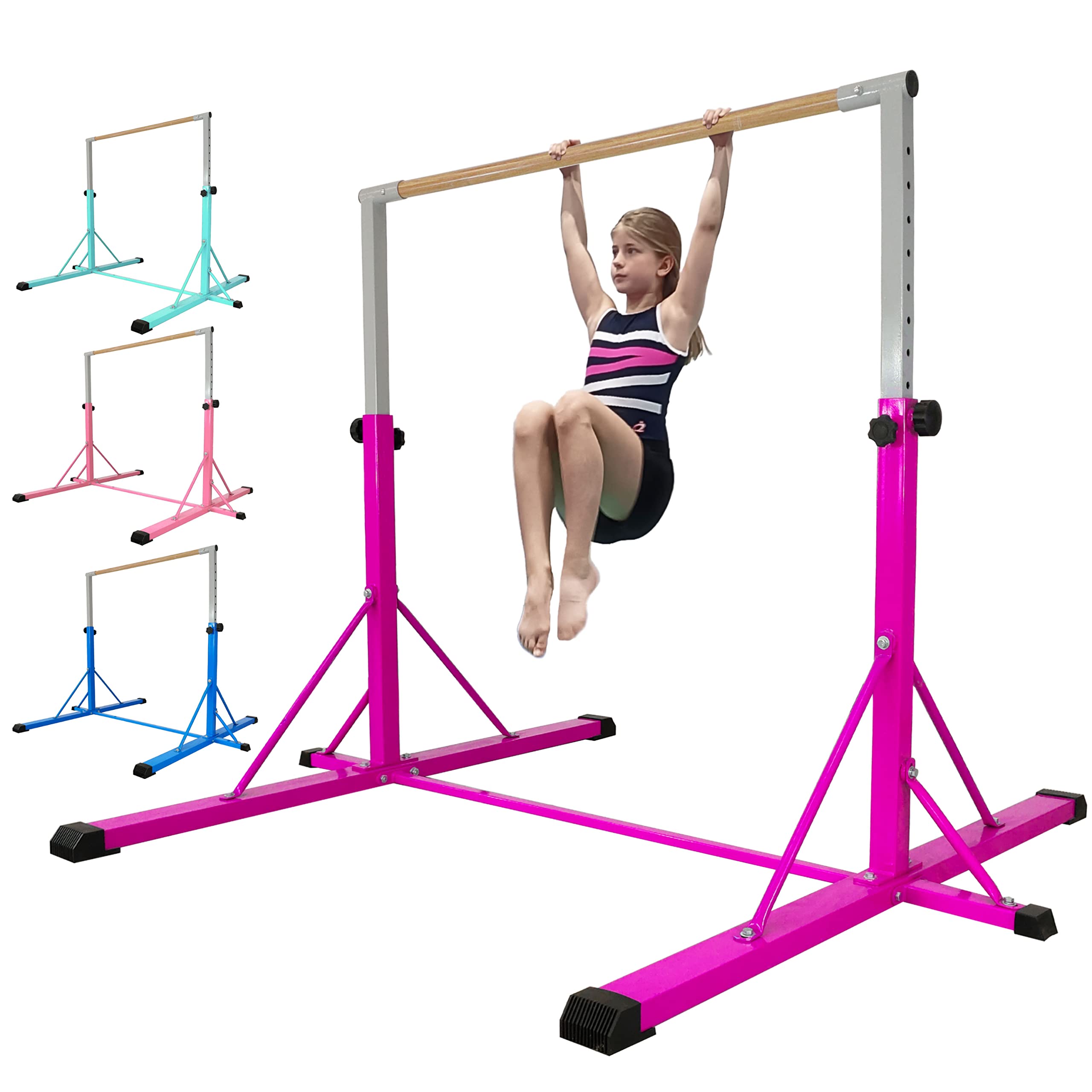 Buy FC FUNCHEER Gymnastics bar for Kids Ages 520, Adjustable Height 35