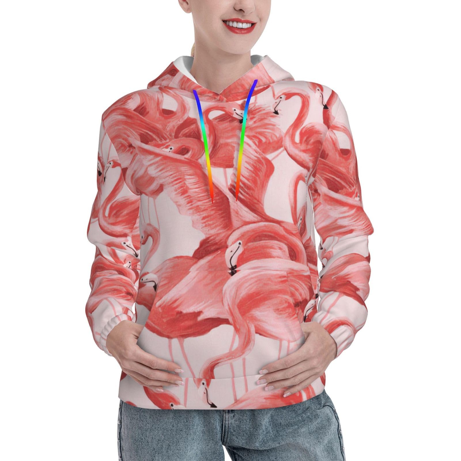 Sweat à capuche EdWal Flamingo1 le pull ajusté idéal pour vos sorties urbaines - 8