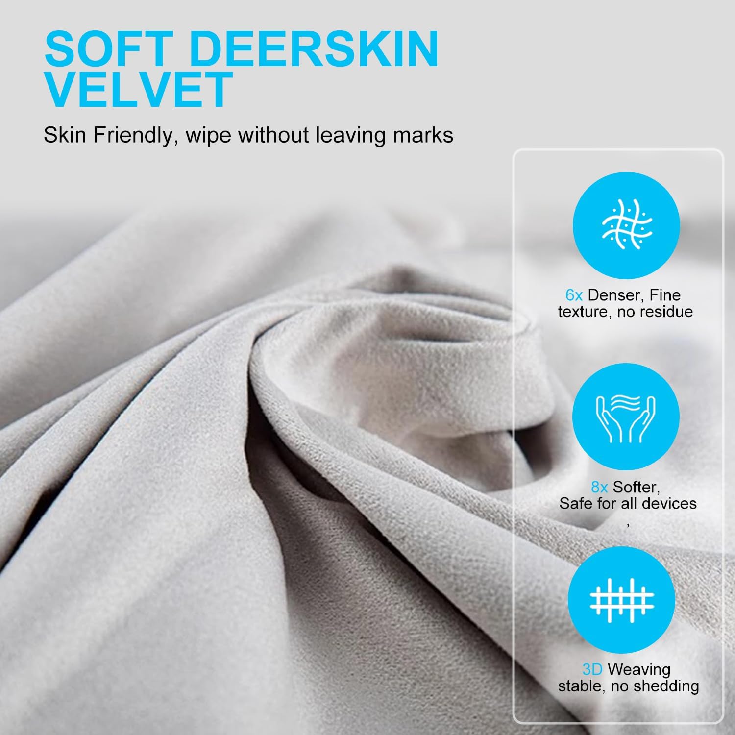 2 Pack Microfiber Liner Cleaning Cloth Screen Keyboard Imprint Protection for MacBook Neo/Pro/AIR 13" 14" (2018-2026), Compatible MacBook Neo 13/MacBook Air 13 M4 M3 M2 M1/MacBook Pro 14 (M5- M1)