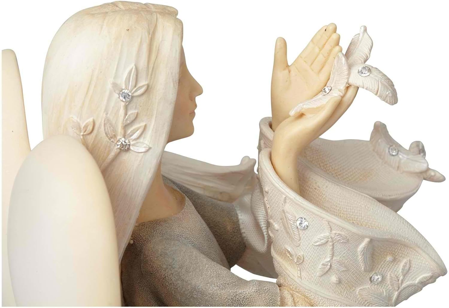 Onе-Dау Sаlе: Uр tо 70% оƒƒ Foundations Angel in Your Life Stone Resin Figurine, 9.25”