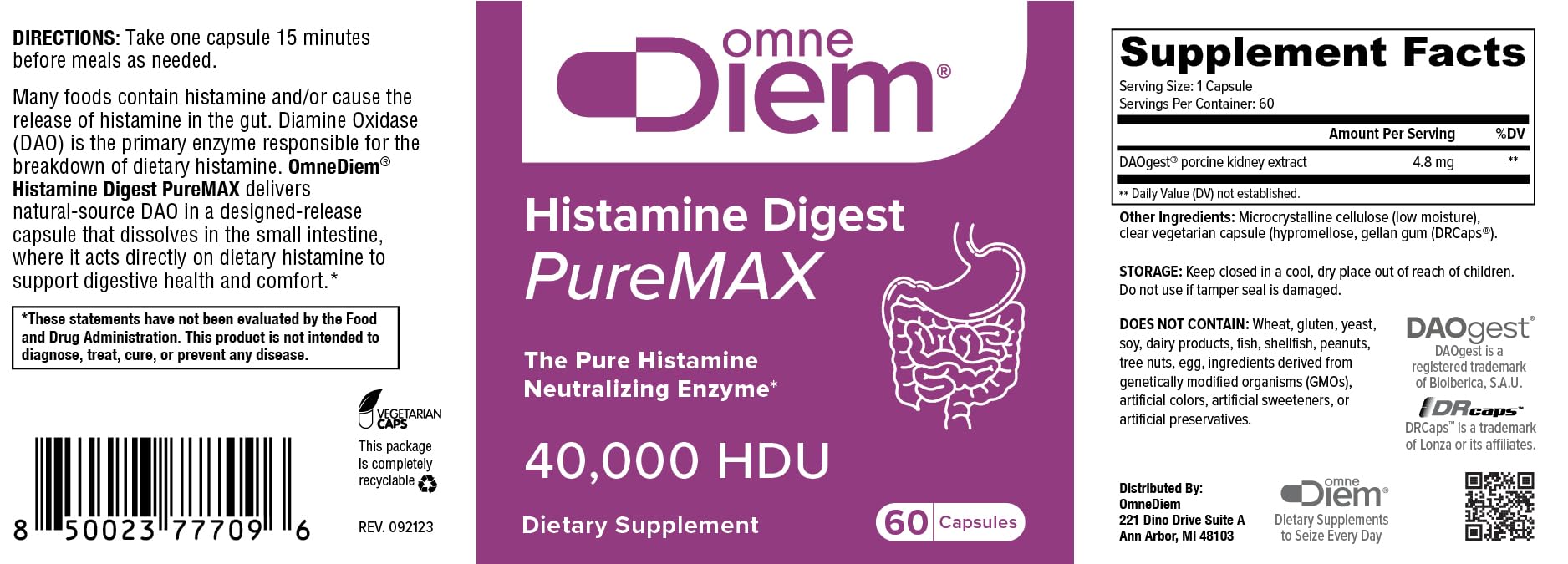 Histamine Digest PureMax