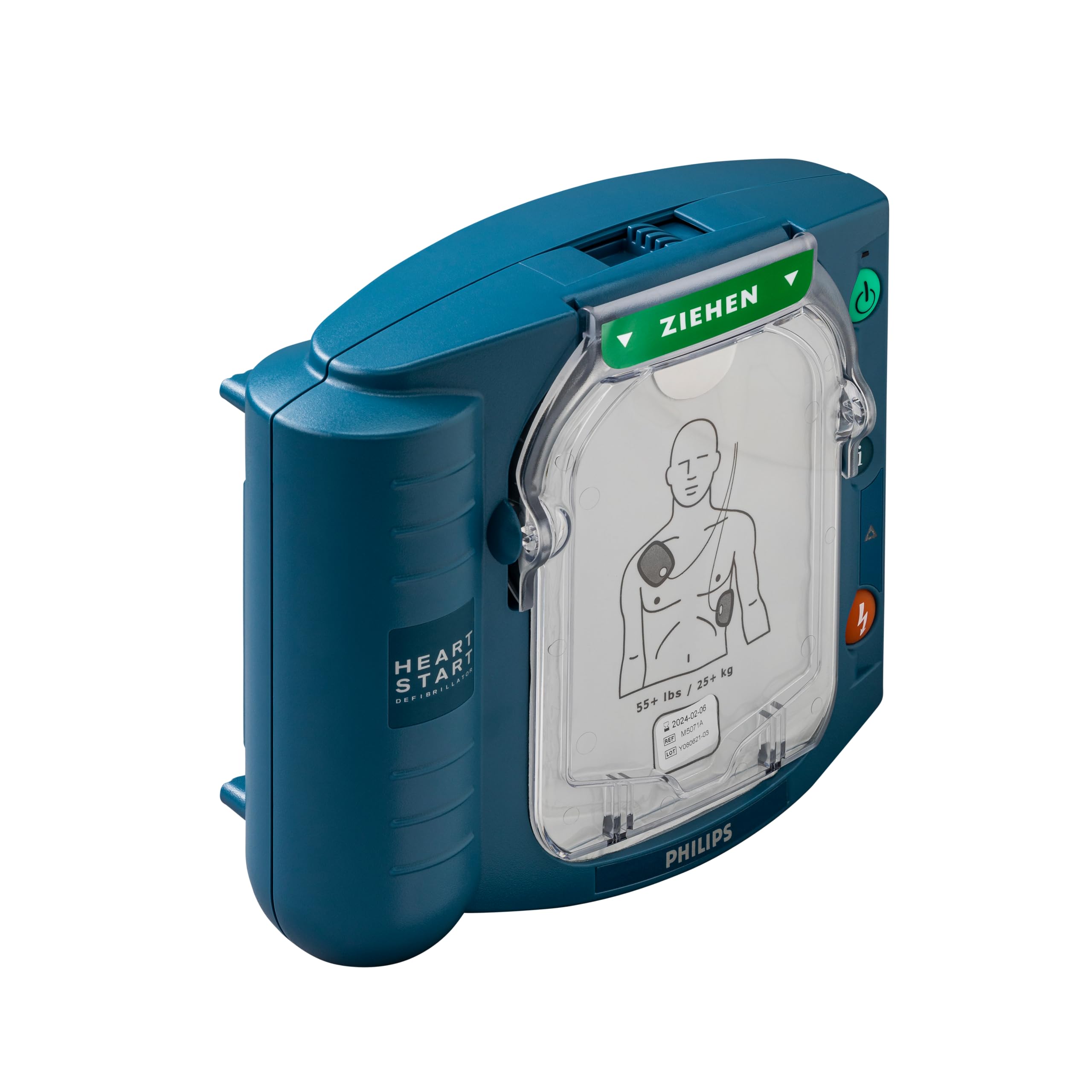 Philips HeartStart HS1 Defibrillator mit schmaler Tasche, M5066A-C02