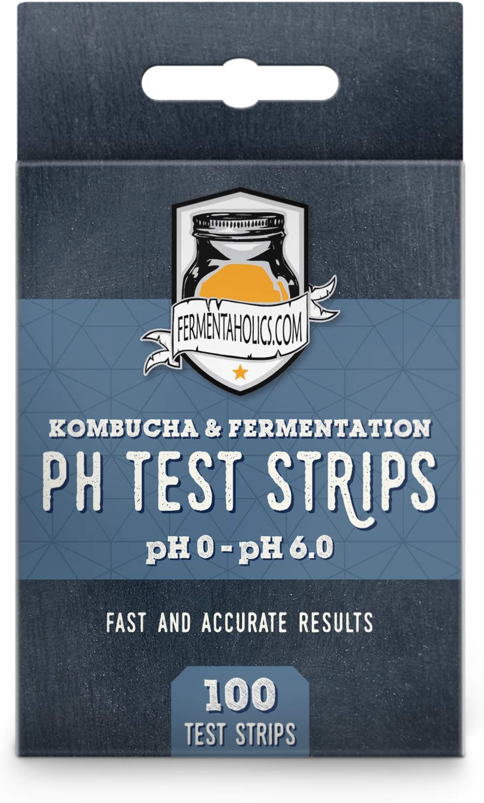 Kombucha & Fermentation pH Test Strips – Instant Read pH Strips Dispenser for Brewing & Fermentation, pH Range 0–6
