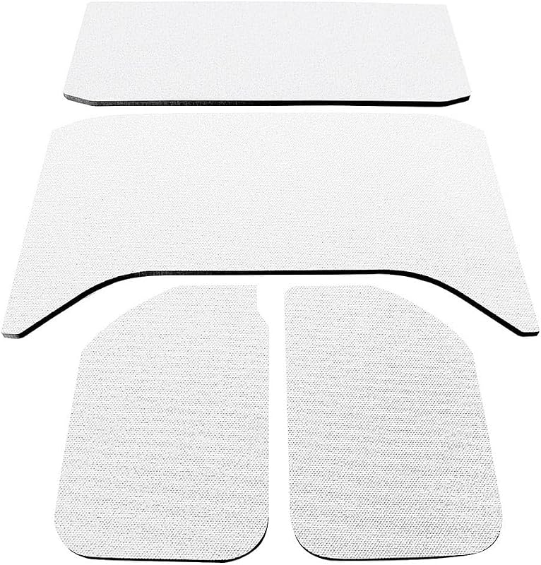 Forro acústico de teto Boom Mat Design Engineering para Jeep Wrangler JK 4 portas – Kit com 9 peças