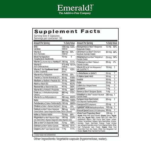 Miniatura 2 de Emerald Labs - Multivitamínico clínico para mujeres de más de 45 años, multivitamínico para un apoyo integral, salud ósea y cardíaca* - Diseñado
