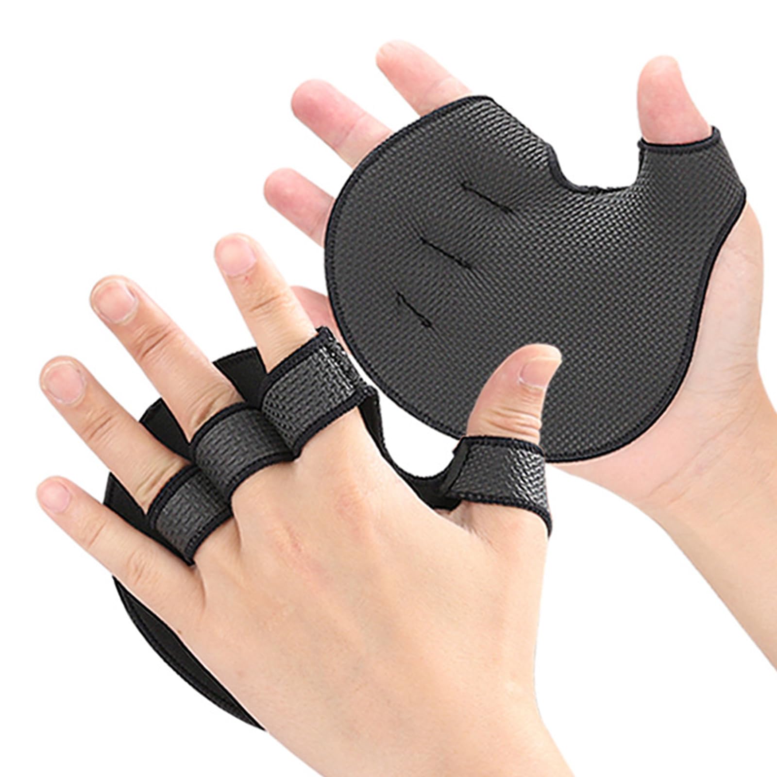Guanti Palestra MRX Mezza Dita Con Cinturino Al Polso - Unisex, Extra Grip, Imbottiti